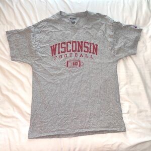 grey wisconsin football t-shirt!